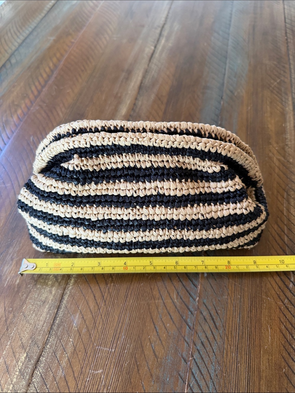 Women’s J.Crew Bag Portifino Hand Knit New NWT Clutch Purse - Picture 4 of 6